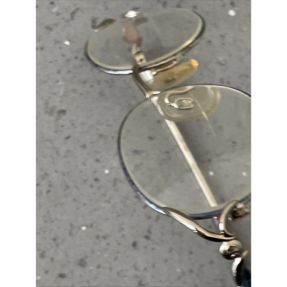 Catherine Deneuve CD 090 BL/YG Eyeglasses FRAMES ONLY 51-18-132 Purple gold